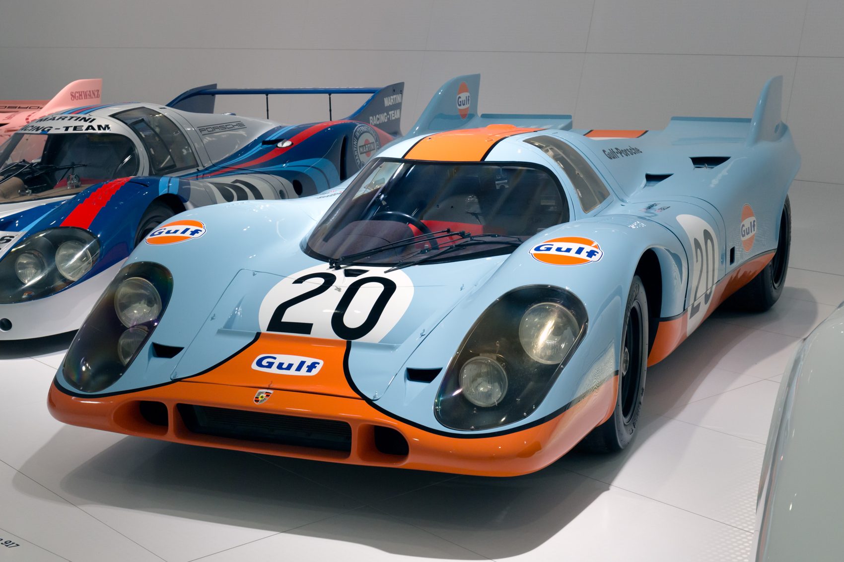 Porsche 917 in Gulf-kleuren